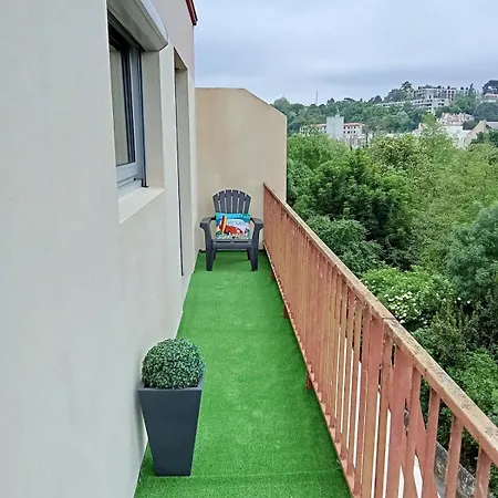 Le Guynemer - Spacieux T2 - Terrasse Avec Vue - Secteur Gare פואטייה