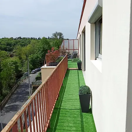 Le Guynemer - Spacieux T2 - Terrasse Avec Vue - Secteur Gare Appartamento