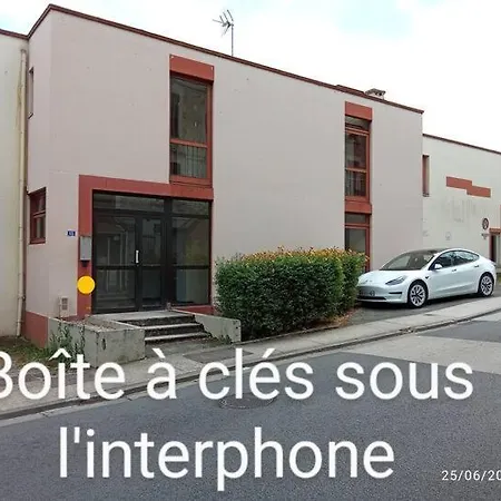 Le Guynemer - Spacieux T2 - Terrasse Avec Vue - Secteur Gare Appartamento Poitiers