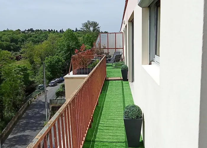 Le Guynemer - Spacieux T2 - Terrasse Avec Vue - Secteur Gare Apartment