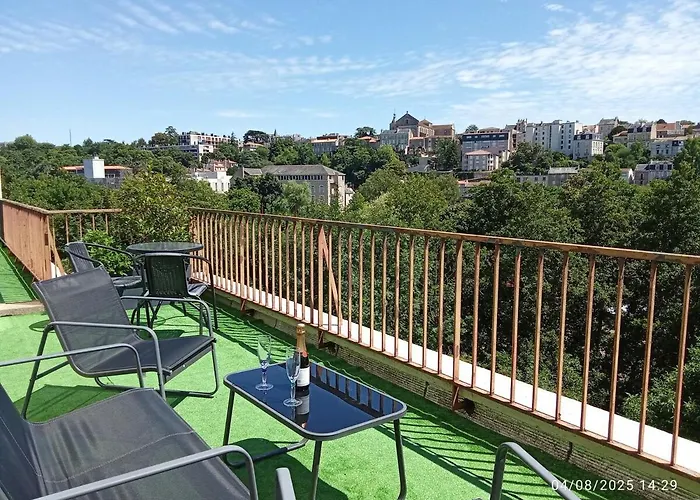 Apartamento Le Guynemer - Spacieux T2 - Terrasse Avec Vue - Secteur Gare Poitiers